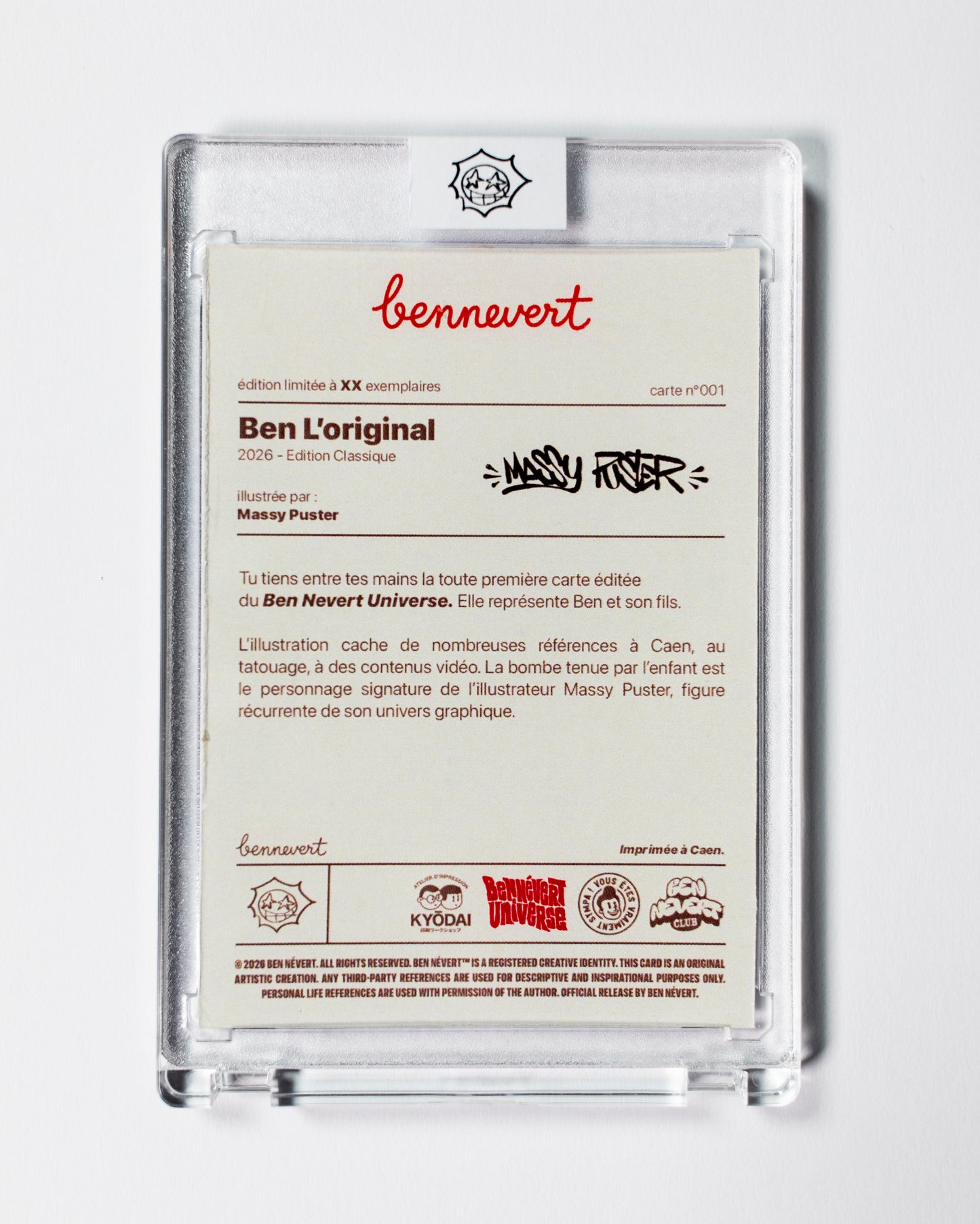 Ben L’Original — Carte nº001