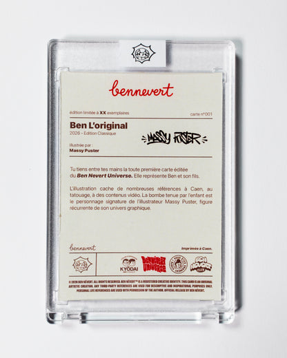 Ben L’Original — Carte nº001